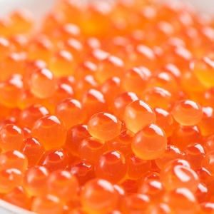 بيض سمك السلمون (إيكورا) الطازج والمُتبّل، كافيار أحمر من بيض سمك السلمون للتصدير - Product Image 6