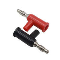 Connecteur banane 4 mm empilable à visser pour haut-parleur audio et test de multimètre