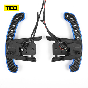 Palettes de changement de vitesse magnétiques en fibre de carbone TDD LED pour VW Volkswagen Golf MK7 MK7.5 Golf R Scirocco - Product Image 1