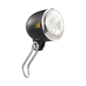 Sate-lite-faro delantero para bicicleta eléctrica, luz para manillar de horquilla, StVZO, 40lux, 6-48V