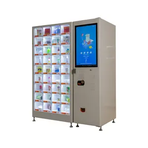 Business Vending XY Independent 32 Locker Vending Machine For Snack Drink Bottle Wine Beer Champagne For Sale