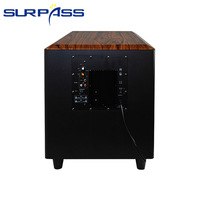ASH12 Caisson de basses actif passif de 12 pouces 100-150W Haut-parleur haute puissance 6ohm HiFi Haut-parleurs TV Audio Système de son Home cinéma