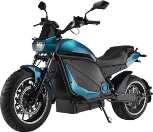 LUQI 6.0 프로 eu 창고 강력한 5000w 72v 두 바퀴 이동식 배터리 오토바이 Citycoco 전기 오토바이