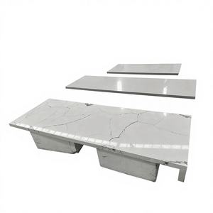 Plan de travail en pierre artificielle de quartz moderne du Vietnam, surface solide pour cuisine et salle de bain - Product Image 1