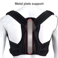 FSPG Ceinture de soutien lombaire réglable pour le bas du dos, conception respirante pour la correction de la posture des épaules supérieures, professionnelle