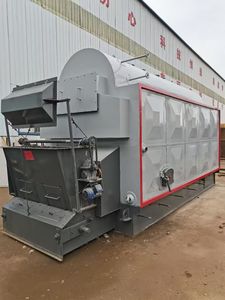 Caldaia Industriale Orizzontale a Biomassa a Tubi d'Acqua ad Alta Efficienza, Stufa a <span class=keywords><strong>Pellet</strong></span> per Sistemi di Riscaldamento ad Acqua - Product Image 4