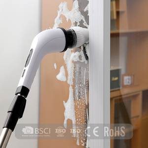 Spazzola Elettrica Multifunzione per Pulizia con Testine Sostituibili per <span class=keywords><strong>Cucina</strong></span>, Bagno e Pavimenti, Logo Personalizzabile - Product Image 2