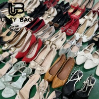 S15 Chaussures d'Occasion Femme Mixtes à Talons Mode en Gros Vente Chaude Seconde Main pour Balles
