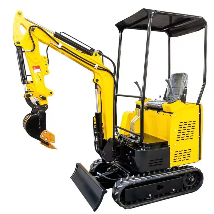 0,8 1 тонный экскаватор, маленький мешочек, компактный гидравлический гусеничный экскаватор, микро мини-машина, экскаватор