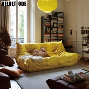 Sofá Caterpillar Ligne-Roset Comprimido (<span class=keywords><strong>TOGO</strong></span>) - Sofá de Tela, Enrollado para Ahorrar Costos de Envío, Nuevo para Hogares Modernos - Product Image 3