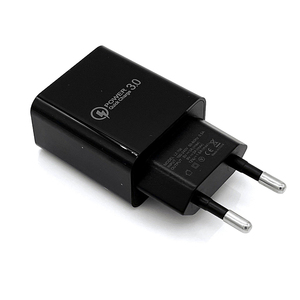 Chargeur mural USB QC3.0 de 18W, adaptateur de charge rapide pour <span class=keywords><strong>iPhone</strong></span> 13 12 <span class=keywords><strong>XS</strong></span> XR, Xiaomi, Samsung, HUAWEI, OPPO, prise d'alimentation de voyage - Product Image 1