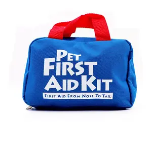 Logo Printing Small Pet Cat & Dog Emergency Travel Portable Care Mini Hunting First-Aid Devices First Aid Kit Bag For Pets