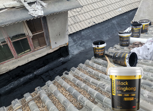 Revestimiento Impermeable <span class=keywords><strong>de</strong></span> Fluorocarbono Negro Superior Anticorrosivo para Almacenes y Parques, Protección Química contra la Corrosión por Pulverización Salina - Product Image 3