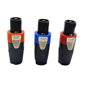 Câble audio professionnel SPEAKON NL4FC Quad-Core avec connecteur XLR, fiches bleues, rouges et oranges pour l'aviation (vente directe usine) - Product Image 3