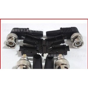 อะแดปเตอร์ BNC พลาสติก ขั้วต่อวิดีโอวงจรปิดแบบมุมฉาก - Product Image 3