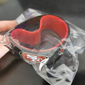 <span class=keywords><strong>Los</strong></span> <span class=keywords><strong>Angeles</strong></span> Chargers Custom NFLTeam bracciale bracciale in Silicone resistente tifoso di calcio celebrazione Set 2 Pack - Product Image 6