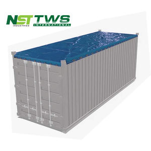 900GSM 방수 방수포 20Ft 및 40Ft 오픈 탑 배송 트럭 컨테이너 방수포 커버 - Product Image 2