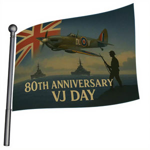 Banderas de Poliéster 100D de Alta Calidad de 90x150cm (3x5 pies) con Impresión Digital de Dibujos Animados Personalizados para Uso en Exteriores con Asta de Fibra de Vidrio - Product Image 6