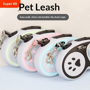 Guinzaglio per Cani Modello JW-034, Bestseller, con Blocco a Un Clic, Anti-Morso, Anti-Groviglio, Stile Impronta di Cane - Product Image 2