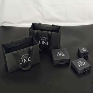 Bolsas de Papel Kraft Ecológicas Personalizadas Reciclables con Asas de Cuerda de Algodón, Duraderas y Reutilizables para Compras en Boutiques y Embalaje de Regalos - Product Image 4