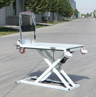 Chariot hydraulique monté sur voiture Ximulek, autonomie de la batterie longue durée, levage à une touche, sûr et durable, certifié CE, pliable