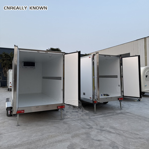 รถพ่วงตู้เย็นนำเข้าผลไม้นำเข้าจากต่างประเทศ สำหรับขนส่งมะม่วง ทุเรียน ลิ้นจี่ ทางทะเลและทางอากาศระยะไกล - Product Image 1