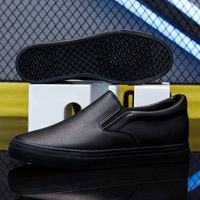 Chaussures décontractées d'été pour hommes, chaussures de travail, chaussures blanches pour étudiants, chaussures de skate