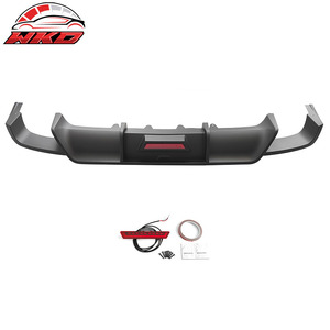 Difusor Trasero con Luz LED para Toyota Camry 2018-2024 SE XSE - Negro Mate, Kit de Carrocería de Alta Calidad - Product Image 4