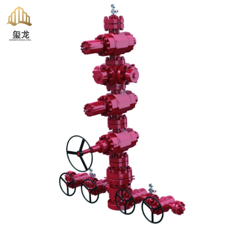 High quality API 6A Wellhead Four Way Tubing Head Wellhead Christmas Tree For Sale