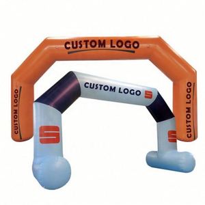 Arche publicitaire gonflable moderne personnalisée pour l'extérieur, impression sur mesure, 2 pieds, Halloween, dessin animé - Product Image 1