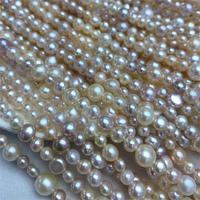 Zhuji Pearl Mix Candy Color Mix Taille Mix Forme Perle D'eau Douce Chaîne Collier De Perles pour La Vente En Gros