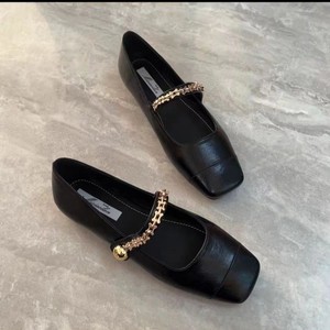 Nueva Colección Primavera/Otoño 2026, Zapatos Planos Marrones para Mujer, Diseño de Punta Cuadrada Estilo Francés, Elegantes y Cómodos - Product Image 3