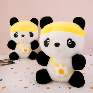 Peluche Anime <span class=keywords><strong>Panda</strong></span> Bianco e <span class=keywords><strong>Nero</strong></span> da 8 Pollici, Giocattoli di Peluche Carini, Popolari per Macchine Acchiappapremi - Direttamente dalla Fabbrica - Product Image 1