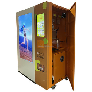 Máquina Expendedora de comida y fideos calientes para América del Norte, sistema de horno microondas con elevador, tarjeta de membresía - Product Image 3