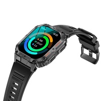 Montre connectée de sport d'extérieur K61 Pro, écran AMOLED HD de 1,96 pouce, batterie de 380 mAh, montre connectée étanche, tracker d'activité physique