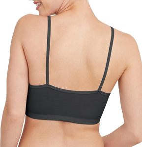 Reggiseno Plus Size di Alta Qualità, Top a <span class=keywords><strong>Fascia</strong></span> a Maniche Corte per <span class=keywords><strong>Taglie</strong></span> Forti, Adatto per Donne, Reggiseno in Cotone Elasticizzato per Uso Quotidiano - Product Image 3