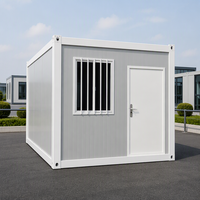 Maison conteneur préfabriquée industrielle contemporaine à panneaux sandwich de 40 pieds, unité d'hébergement en kit pour camp minier