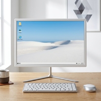 PC de jeu tout-en-un de bureau avec écran IPS 19 pouces, processeur i5/i7, 8 Go de RAM, support métallique fixe, interface utilisateur multilingue, personnalisation OEM/ODM