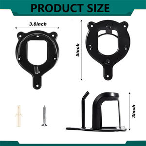 Durable avec crochets supports de <span class=keywords><strong>selle</strong></span> tuyaux et vis cintre de licou <span class=keywords><strong>mural</strong></span> support de bride multifonctionnel Ranch - Product Image 6