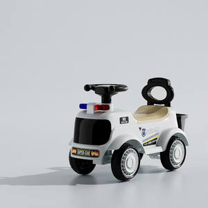 Nouveau modèle de voiture à pousser en plastique rouge au design cool pour les enfants de 2 à 4 ans voiture à pousser pour jouer de la musique jouet pour enfants - Product Image 6