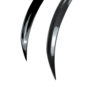 Mercedes-Benz Rear Spoiler Piano <b>Black</b> Carbon Fiber Texture ABS Ducktail <b>Trunk</b> Wing 2013-2019 CLA-Class C117 - Product Image 5