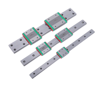 Rail coulissant linéaire Hiwin 3D Mgn/Mgw9C7C12C15C/12H/9H/15H en alliage d'acier inoxydable, roulement linéaire CNC, garantie 1,5 an