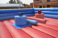 Jeux d'arène de gladiateur gonflables avec bâtons de poteau pour enfants et adultes, prix bon marché, Offre Spéciale