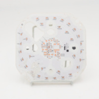 Panneau LED en aluminium à gradation personnalisé SMD 2835 Flexible PCB 2835 Circulaire LED Board pour PCB Factory