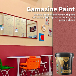 Revestimiento de Pared Anti-Hongos <span class=keywords><strong>y</strong></span> Anti-Humedad Blue Kingfisher Gamazine, Personalizado para Centros Comerciales, Fácil de Limpiar - Product Image 1