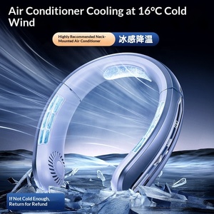 Nuevo Ventilador Portátil de Cuello, Recargable por USB, Compacto, Silencioso, Sin Aspas, Manos Libres, Protección Contra Golpes de Calor - Product Image 4