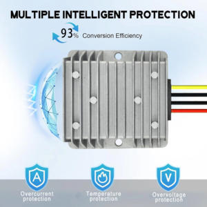 <span class=keywords><strong>Convertidor</strong></span> Reductor <span class=keywords><strong>de</strong></span> Voltaje <span class=keywords><strong>de</strong></span> CC <span class=keywords><strong>de</strong></span> 12V a 24V, 3A, 72W, Regulador <span class=keywords><strong>de</strong></span> Voltaje, Módulo <span class=keywords><strong>de</strong></span> Fuente <span class=keywords><strong>de</strong></span> Alimentación Impermeable IP68 <span class=keywords><strong>para</strong></span> Automóviles, Camiones, Barcos, Motor, 93% - Product Image 3