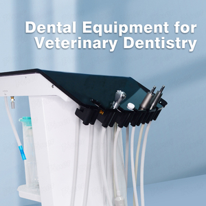<span class=keywords><strong>Unit</strong></span>à Dentale Mobile con Compressore, Carrello Dentistico Portatile con Turbina e Sistema di Aspirazione - Product Image 2