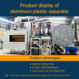 Equipo de Separación de Aluminio y Plástico de Alto Rendimiento para Reciclaje de Tubos de Pasta de Dientes, Garantía de un Año - Product Image 6