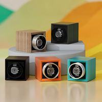 2025 Producto de tendencia Bobinadora de reloj de viaje portátil Bobinadora de reloj de madera de lujo Caja individual para reloj